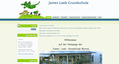 Desktop Screenshot of james-loeb-grundschule.de